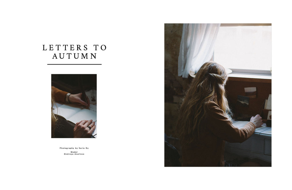 mypiggywiggy Lookbook / Letters for Autumn
